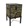 Mossy Oak Cube on Stand / Nightstand